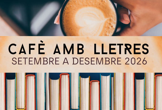 Imatge Cafè amb Lletres setembre - desembre 2026
