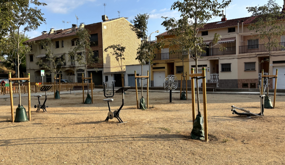 Nou espai Biosaludable al parc de la Malesa