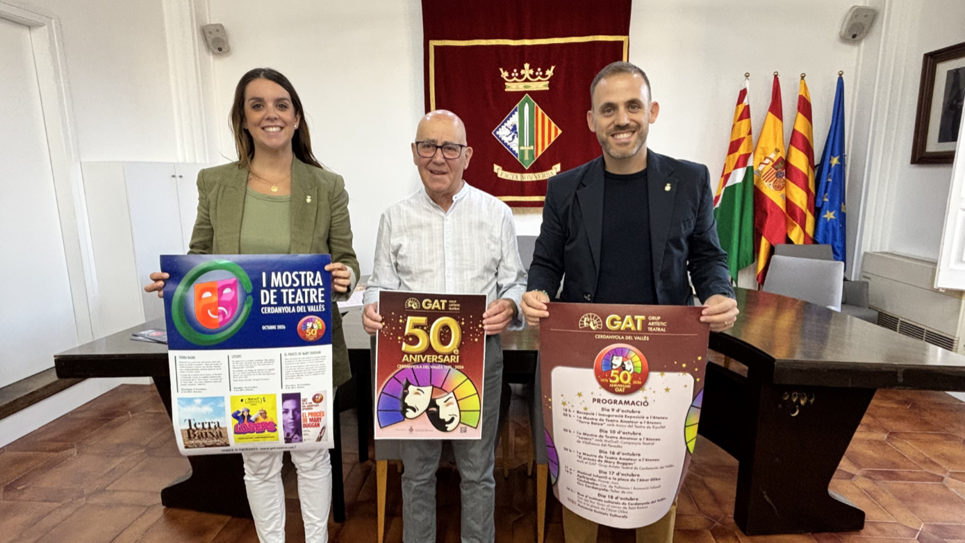 Andrea Borrego, Francesc Vilaró i Carlos Cordón