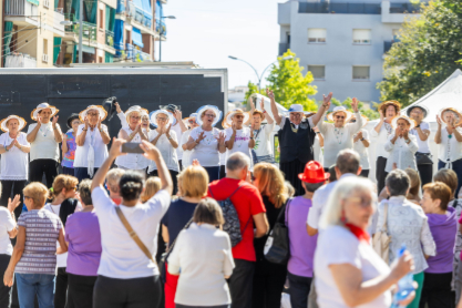 Fotografia d'arxiu de la celebració del Dia Internacional de la Gent Gran 2024