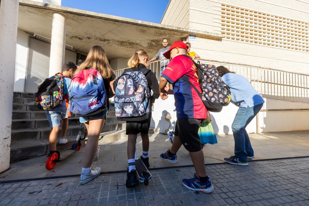 Imatge d'arxiu de l'inici de curs 2024-2025