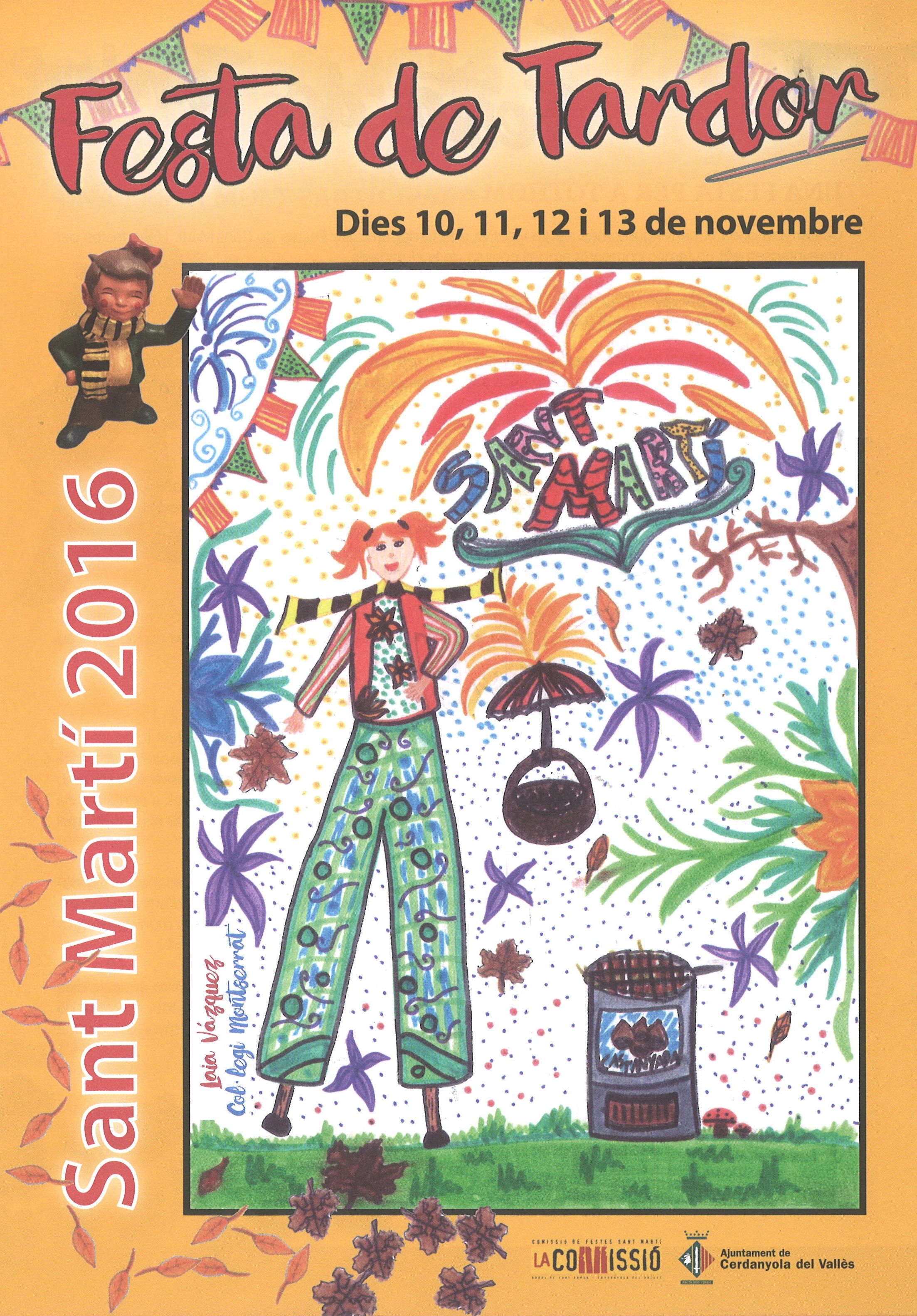 Portada de la revista de la Festa de Tardor Sant Martí 2016