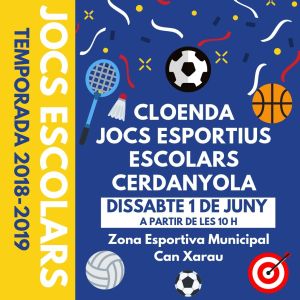 Cloenda Jocs Esportius escolars