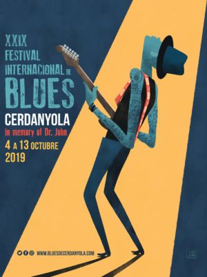 Cartell del festival de blues
