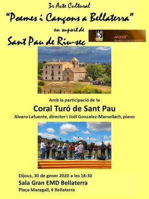 cartell de l'activitat