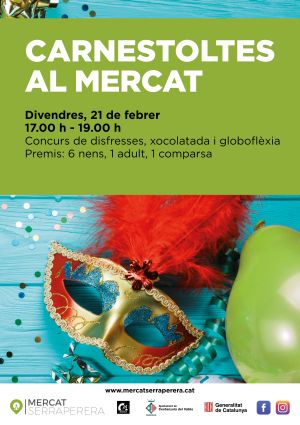 cartell Carnaval Mercat Serraperera