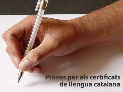 proves certificats català