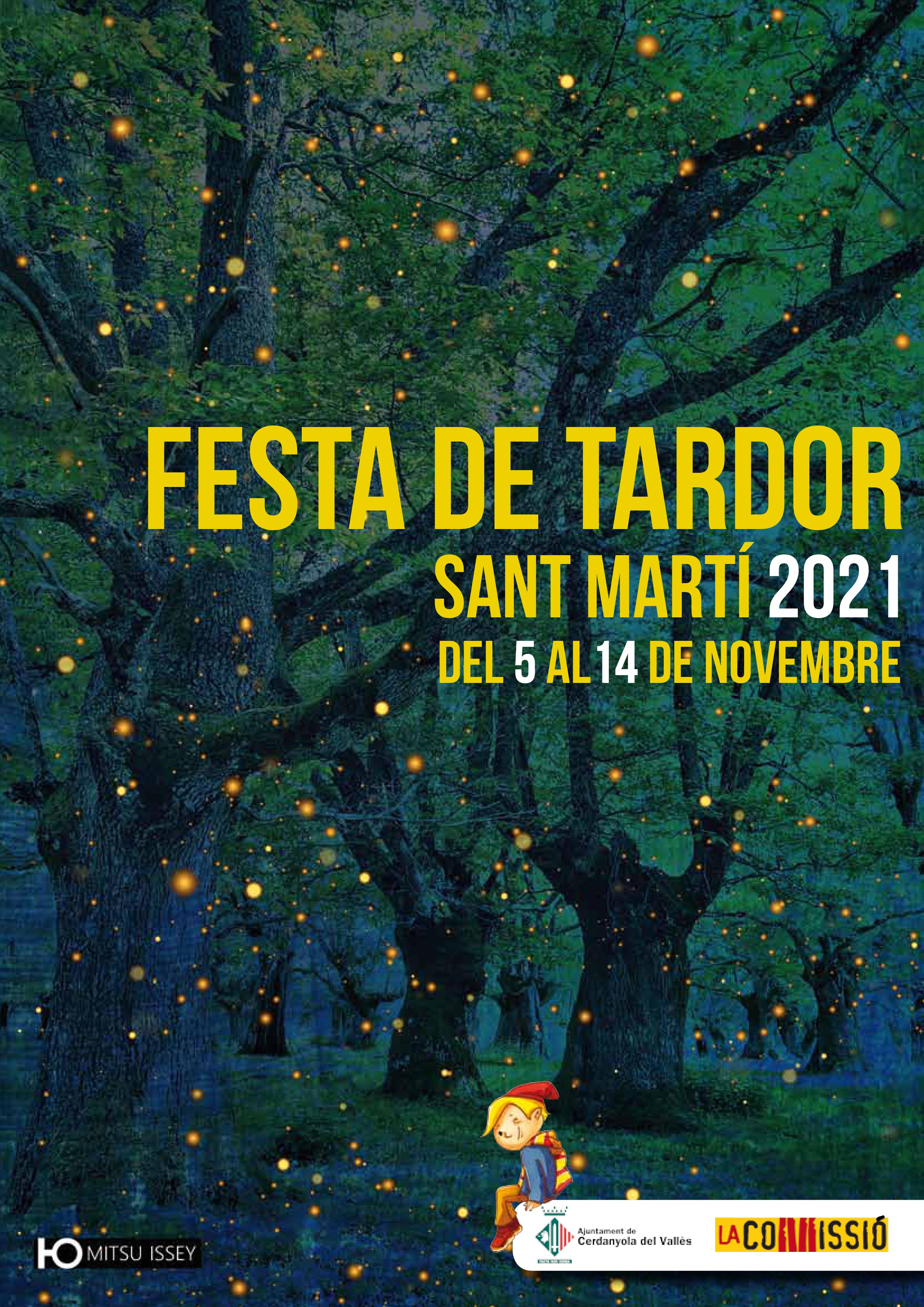 Cartell Festa de Tardor de Sant Martí 2021
