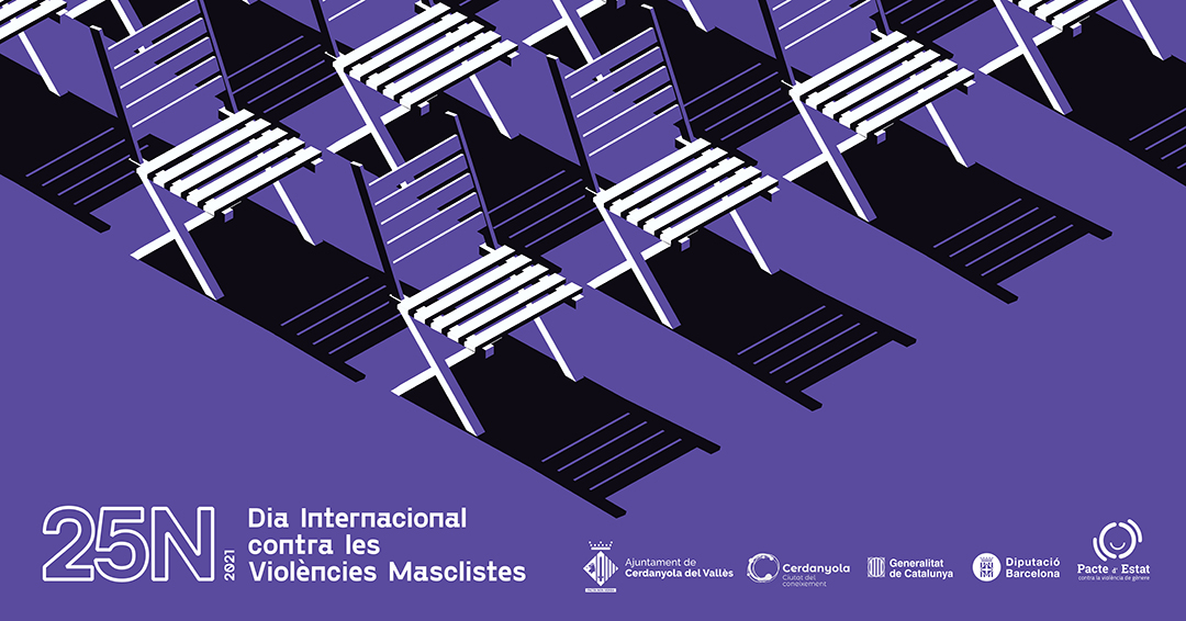 Imatge del Dia internacional Contra les Violències Masclistes 2021 a Cerdanyola