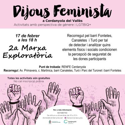Dijous Feminista- 2a Marxa Exploratòria per Cerdanyola