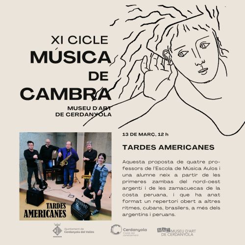 Tardes Americanes en el Cicle de Música de Cambra