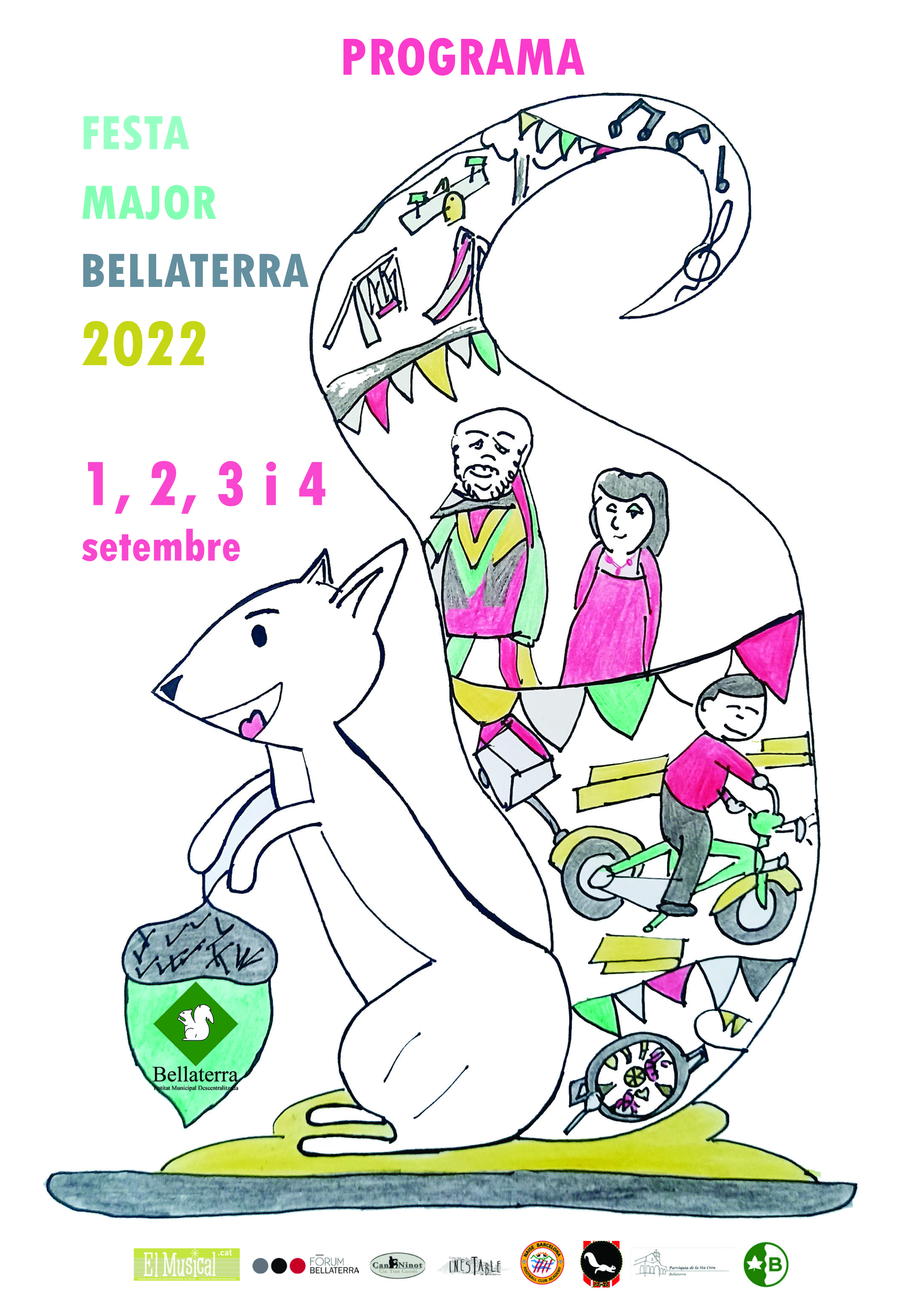 Cartell Festa Major de Bellaterra 2022