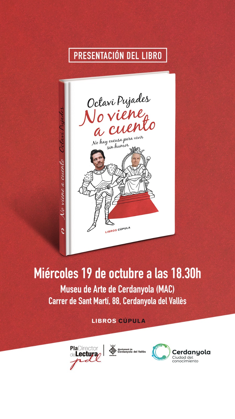 Presentació del llibre 'No viene a cuento'