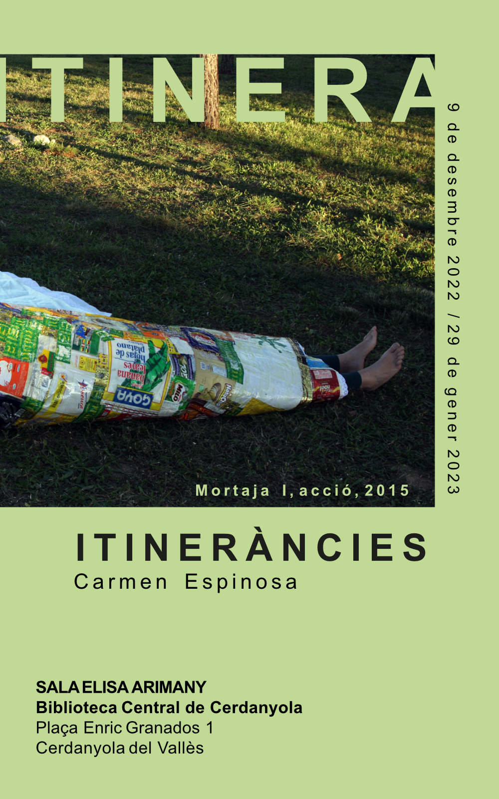 Imatge Exposició Itineràncies de Carme Espinosa
