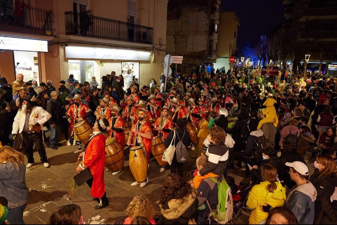 Imatge Rua Carnaval 2023 Associació Cultural Candombe Bantú