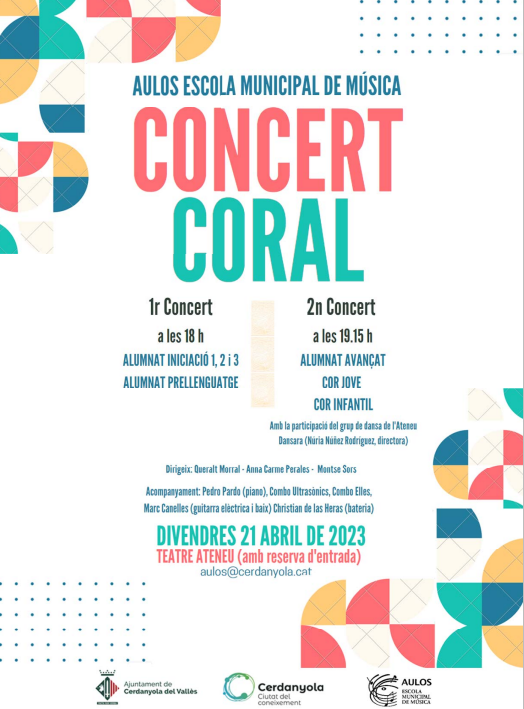 Imatge Concert Coral AULOS 