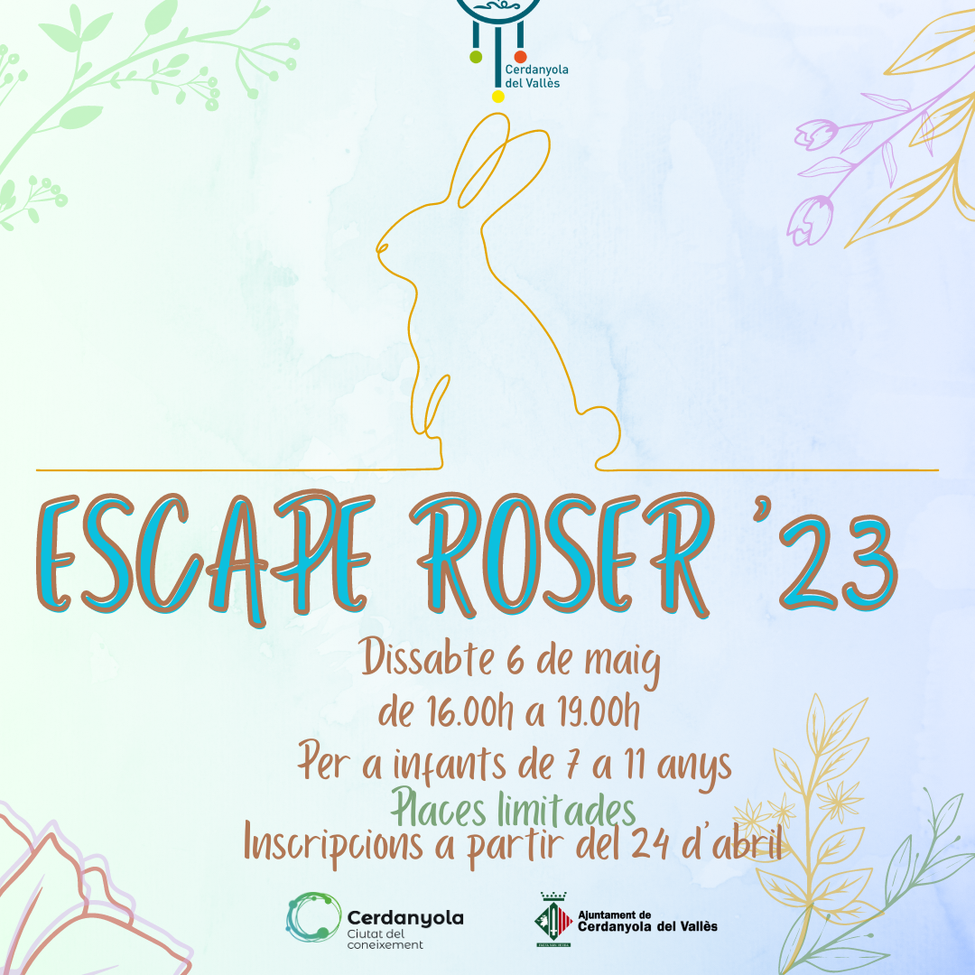Imatge Escape Roser'23