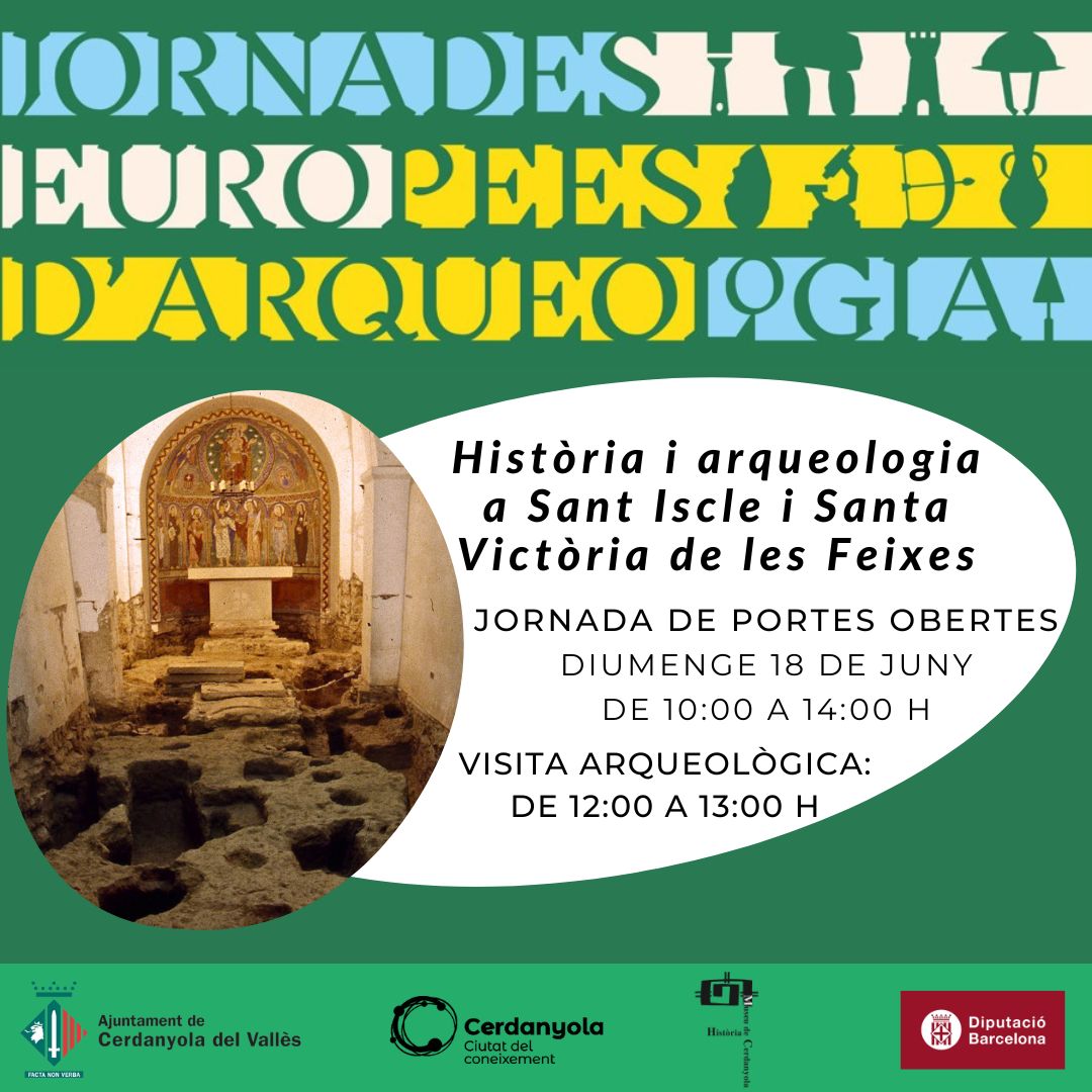 Imatge Història i arqueologia a l'església de Sant Iscle i Santa Victòria de les Feixes