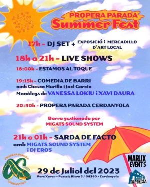 Imatge Nit d'Estiu Jove: Propera Parada Summer Fest