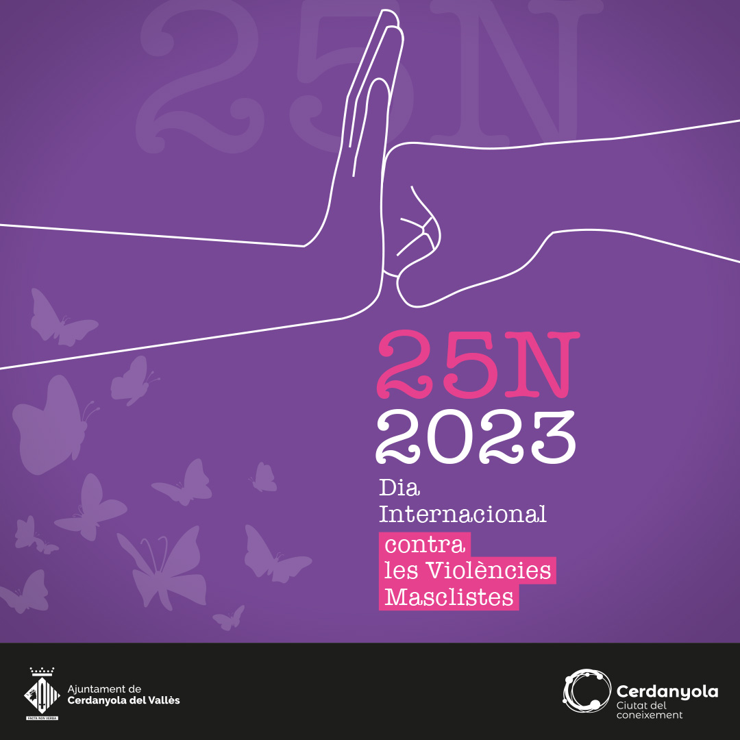imatge 25N Dia Internacional contra les Violències Masclistes 2023