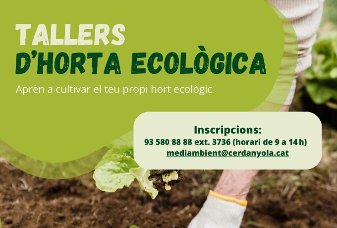 cartell Taller de Fertilitat i compostage a l'Hort Ecològic
