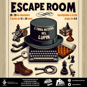 Imatge Escape room 'Obra mestra de Lupin'