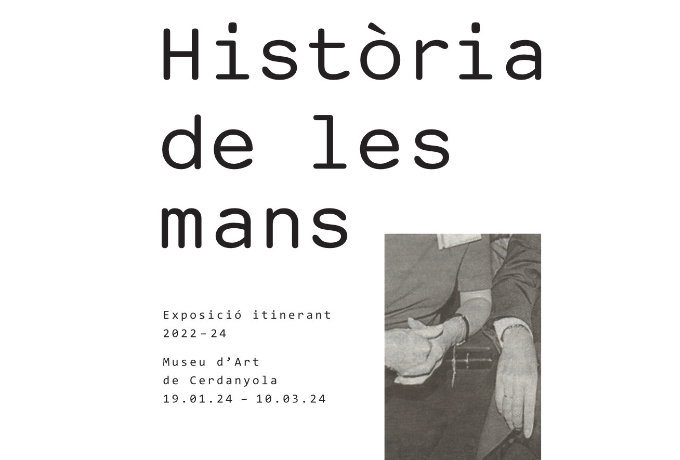 Imatge de l'exposició 'Història de les mans'