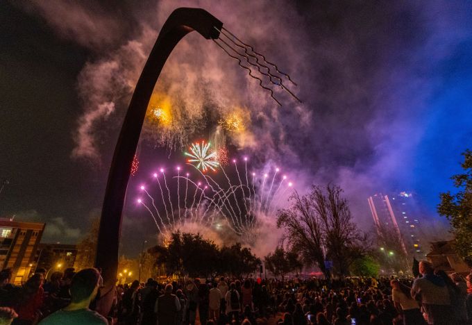 Imatge Espectacle Piromusical Roser de Maig 2024