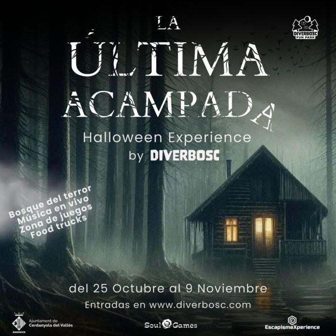 cartell L'última acampada: Halloween Experience