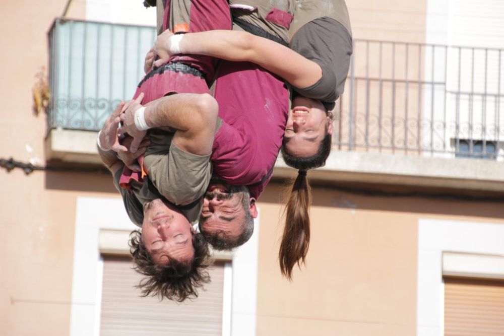 Fotografia intergran cia Tarannà en l'espectacle 'Dispers'