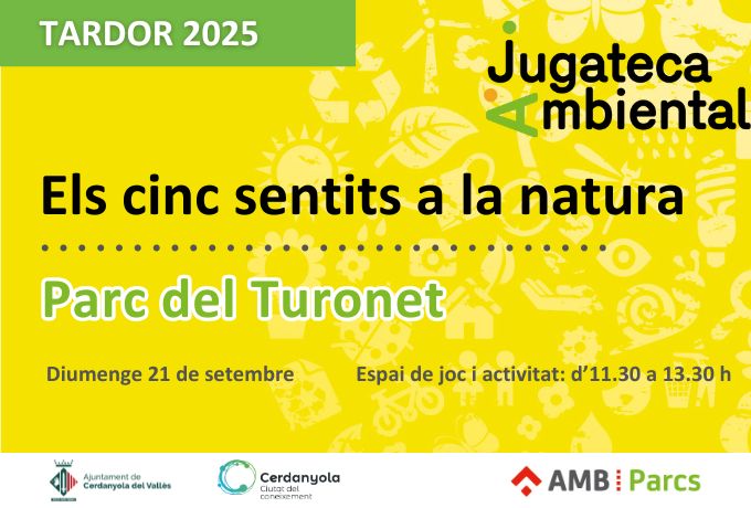 Imatge activitat Els cinc sentitats a la natura