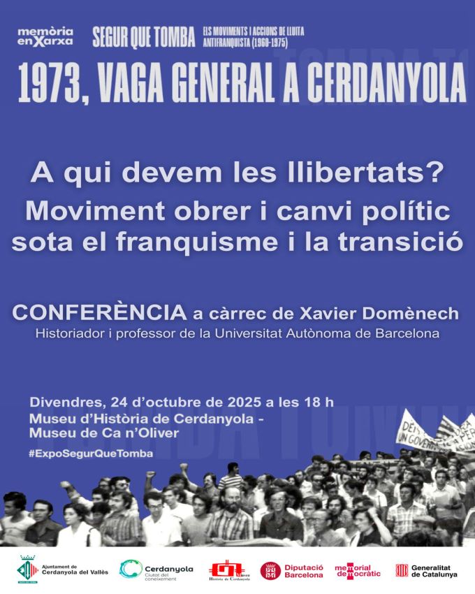 cartell de la conferència