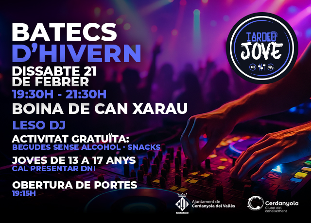 imatge 'Tardeo Jove Batecs d'hivern'