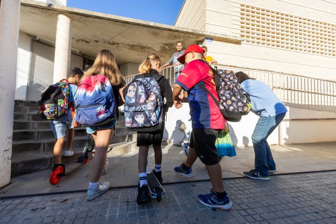 imatge d'arxiu inici curs escolar