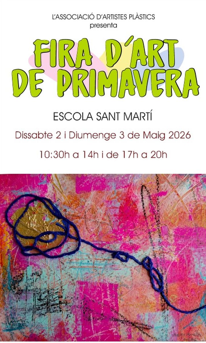Imatge Fira d'Art de Primavera del Roser de Maig 2026