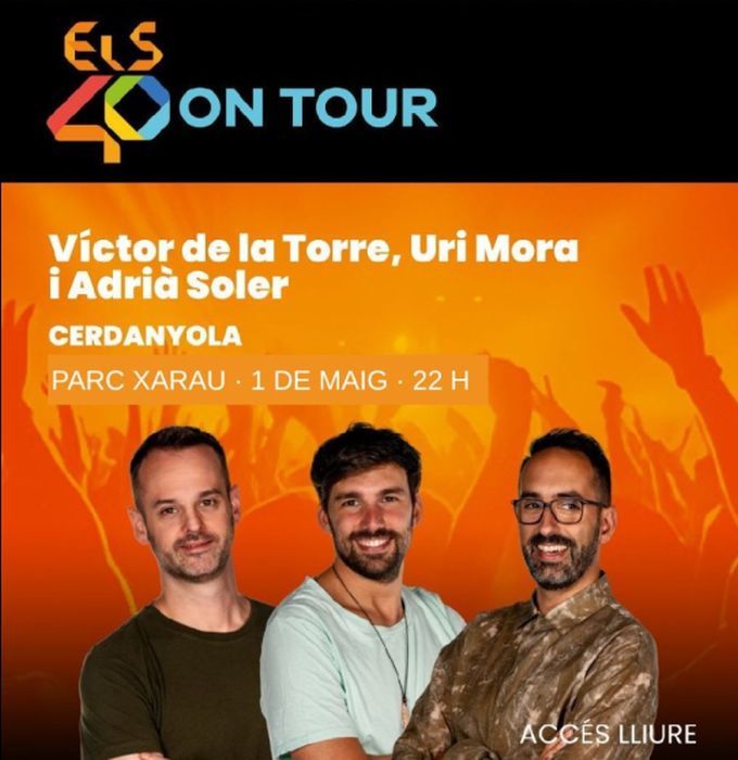 Imatge Nit Jove al Parc Xarau - Los 40 Urban On Tour