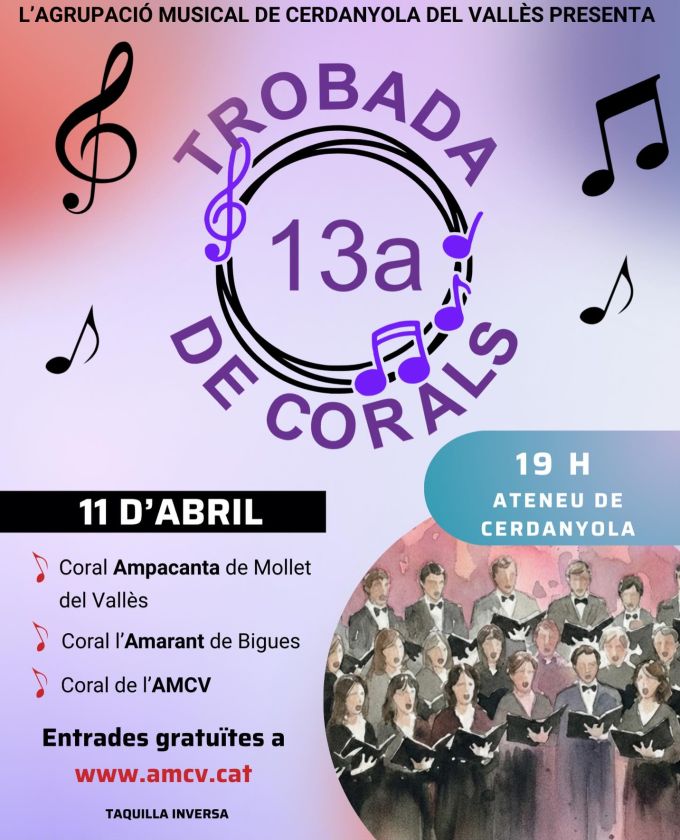 imatge cartell Trobada de Corals