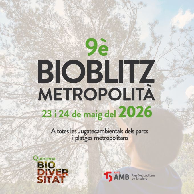 cartell 9è Bioblitz Metropolita-Jugatecambiental