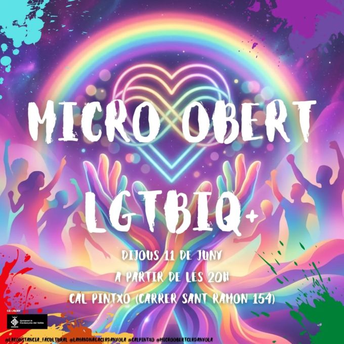 cartell Micro obert LGTBIQ+