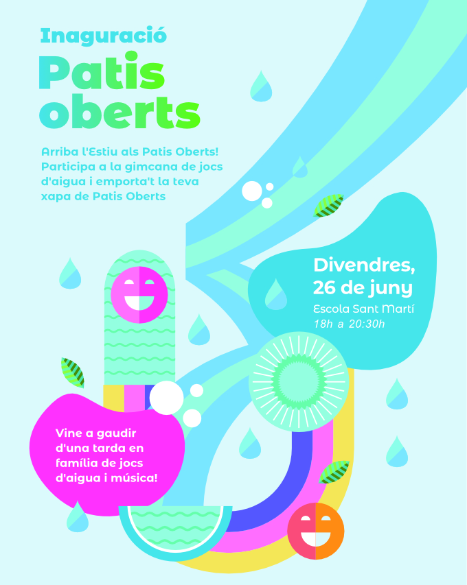 Imatge Inauguració patis oberts 