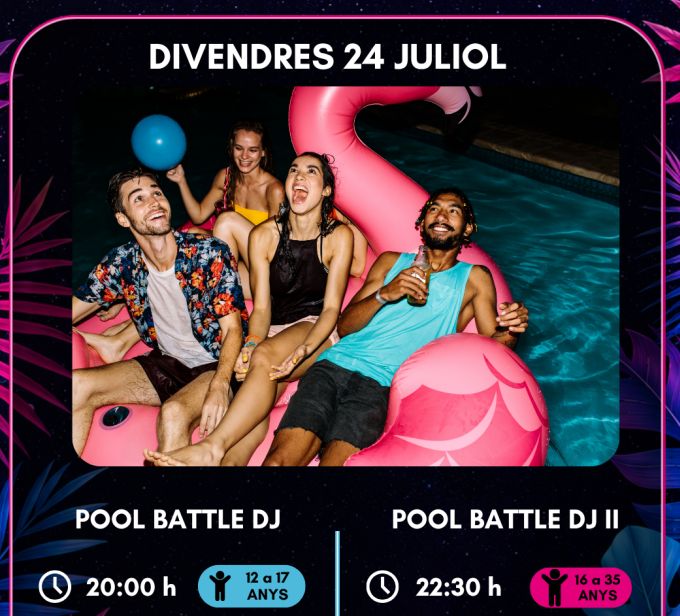 imatge Nits d'Estiu Jove. Pool Battle DJ
