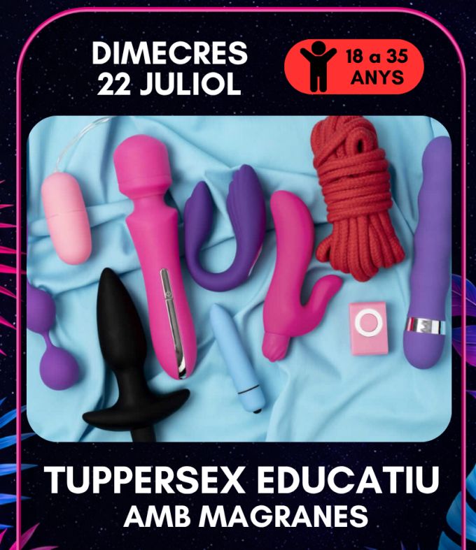 imatge Nits d'Estiu Jove. Tuppersex educatiu - Magranes
