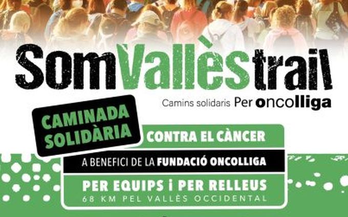 cartell caminada solidària Som Trail Vallès