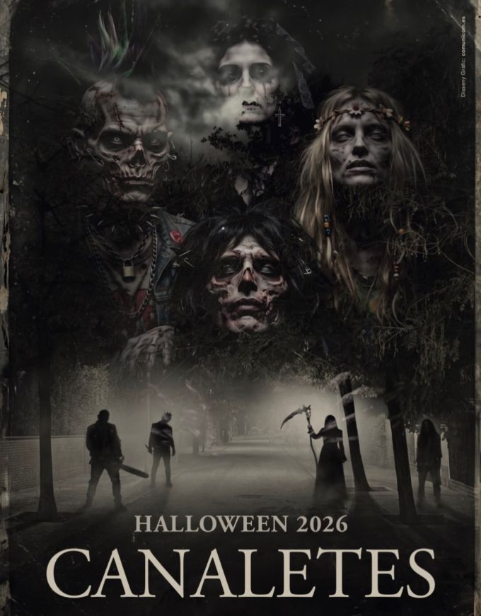 cartell Halloween a Canaletes