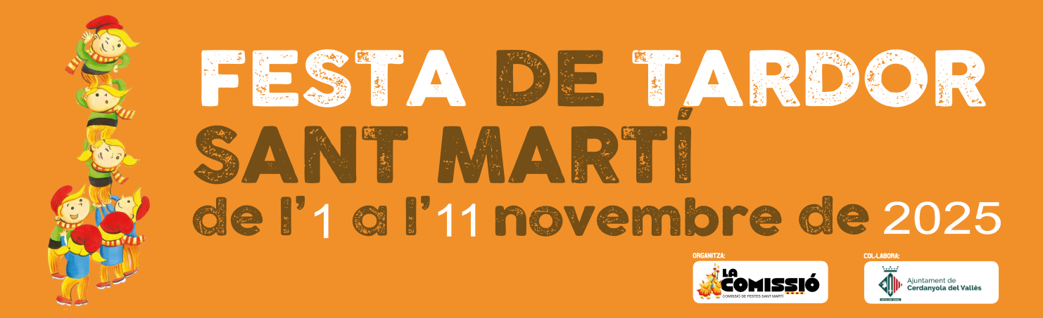 Banner Festa de Tardor de Sant Martí 2025