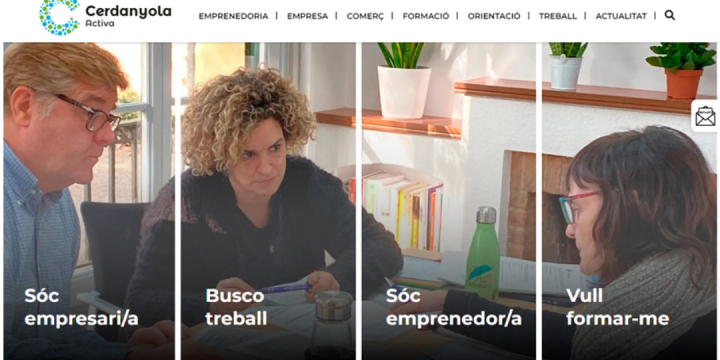 captura pantalla web Cerdanyola Activa