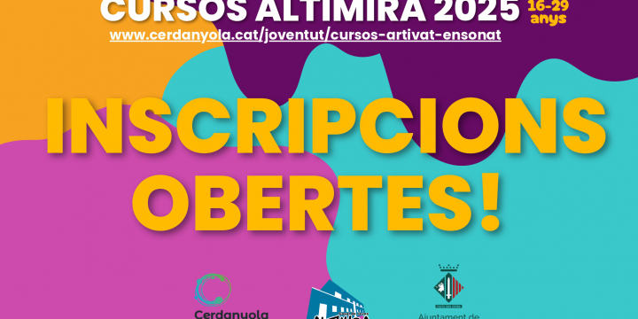Imatge Inscripcions Obertes Cursos Altimira 2025
