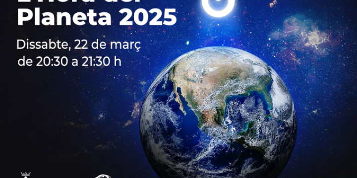 Imatge Hora Planeta 2025 Cerdanyola