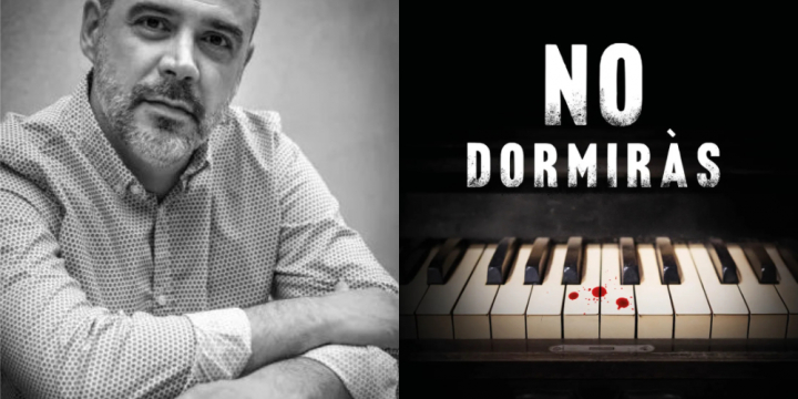 foto d'Oriol Canals i portada llibre