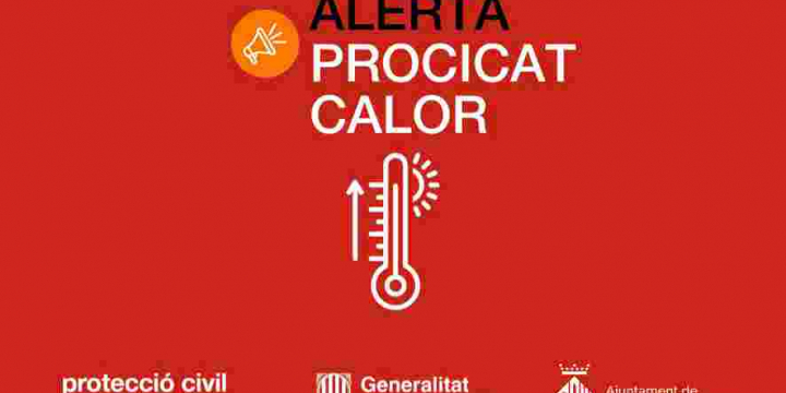 Imatge avís Alerta ProcicatCalor